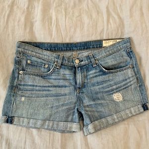 Rag & Bone Boyfriend Jean Shorts | Size 29